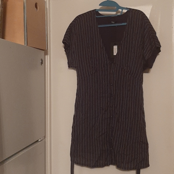 Paige Cherelle Rich Navy Mini dress Small - Picture 11 of 12